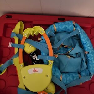 Bright Starts Blue and Yellow Baby Bouncer
